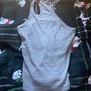 Wild Fable Light Gray Women's Tank Top